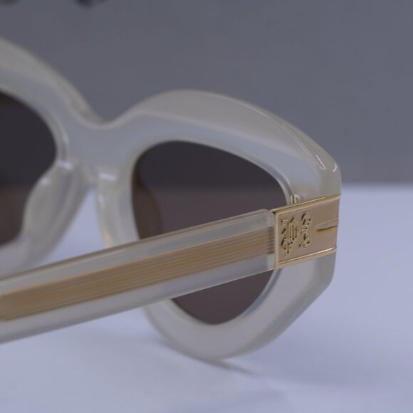 Palm Angels PERI10F MIRACLE 6164 Cat Eye Sunglasses - Sand/Brown - Picture 10 of 11